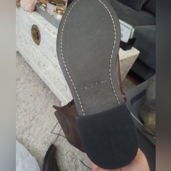 🆕⭐Sam Edelman leather brown lace up tall boots - Picture 14 of 16